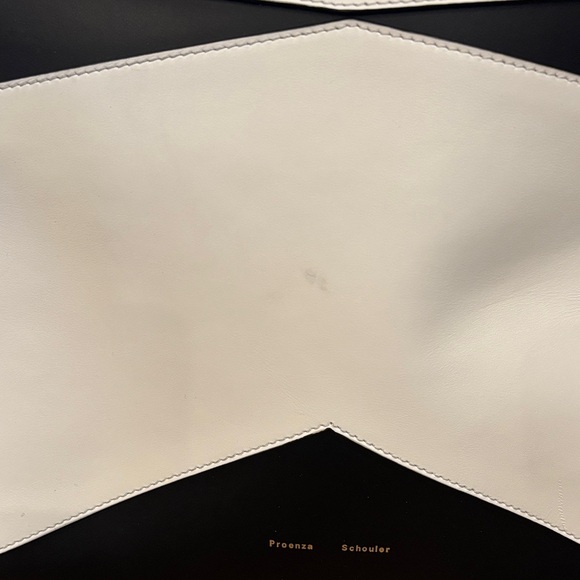 Proenza Scholer Tobo Bicolor North-South Tote Bag ( Black and White ) - Picture 4 of 8